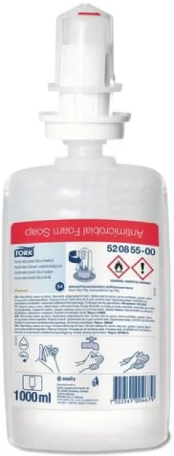 Skumtvål TORK S4 Antimikrobiell 1L