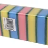 Skursvamp Grön slipmedel, 10-pack
