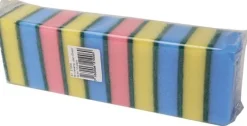 Skursvamp Grön slipmedel, 10-pack