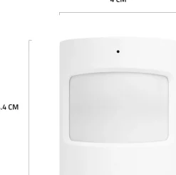 Smart Bluetooth PIR Motion Sensor, White