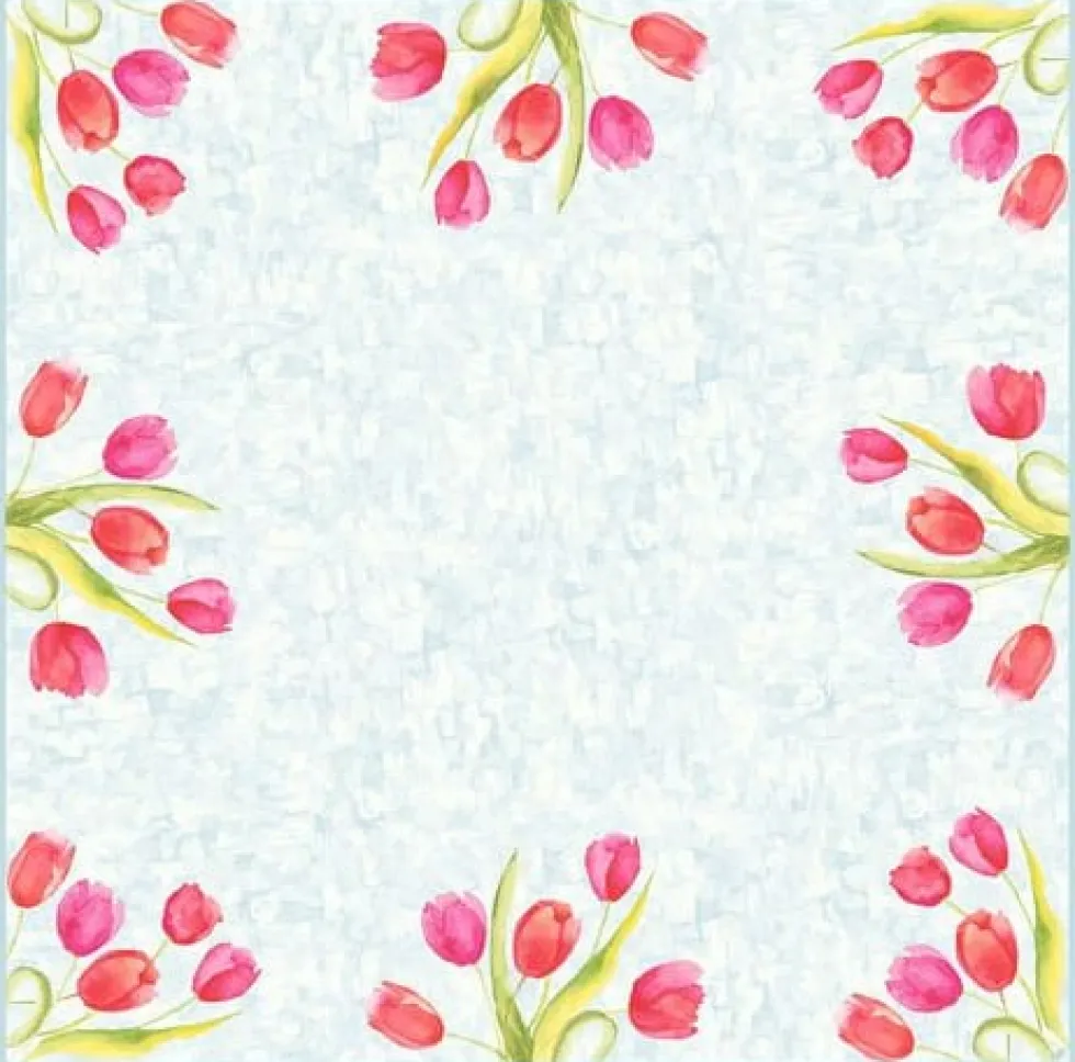 Snibbduk DUNICEL Tulips 84X84cm 20/fp