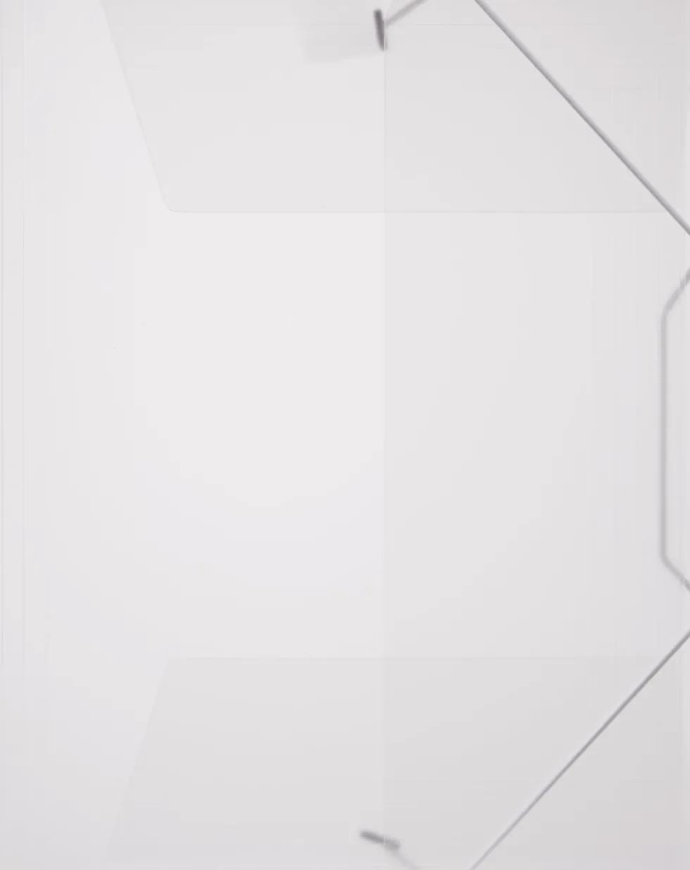Snoddmapp 3-klaff PP transp