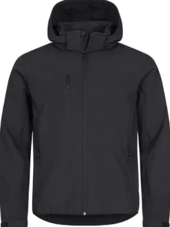 Softshelljacka CLIQUE 0200912 svart 4XL