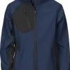 Softshelljacka dam Projob 2423 navy XL