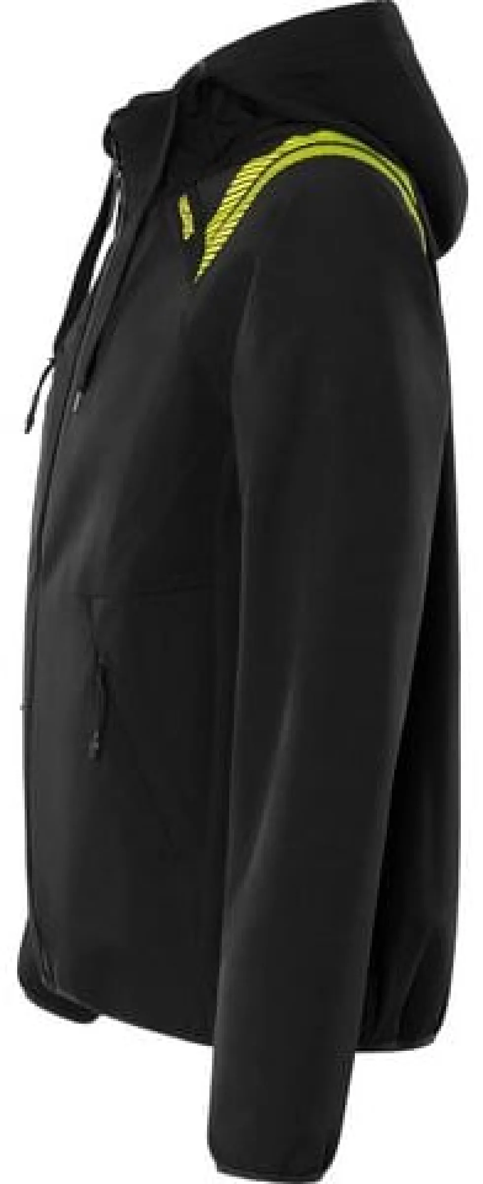 Softshelljacka huva FRISTADS 7461 sv 2XL