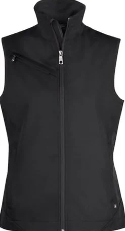 Softshellväst TEXSTAR WV79 dam svart 2XL