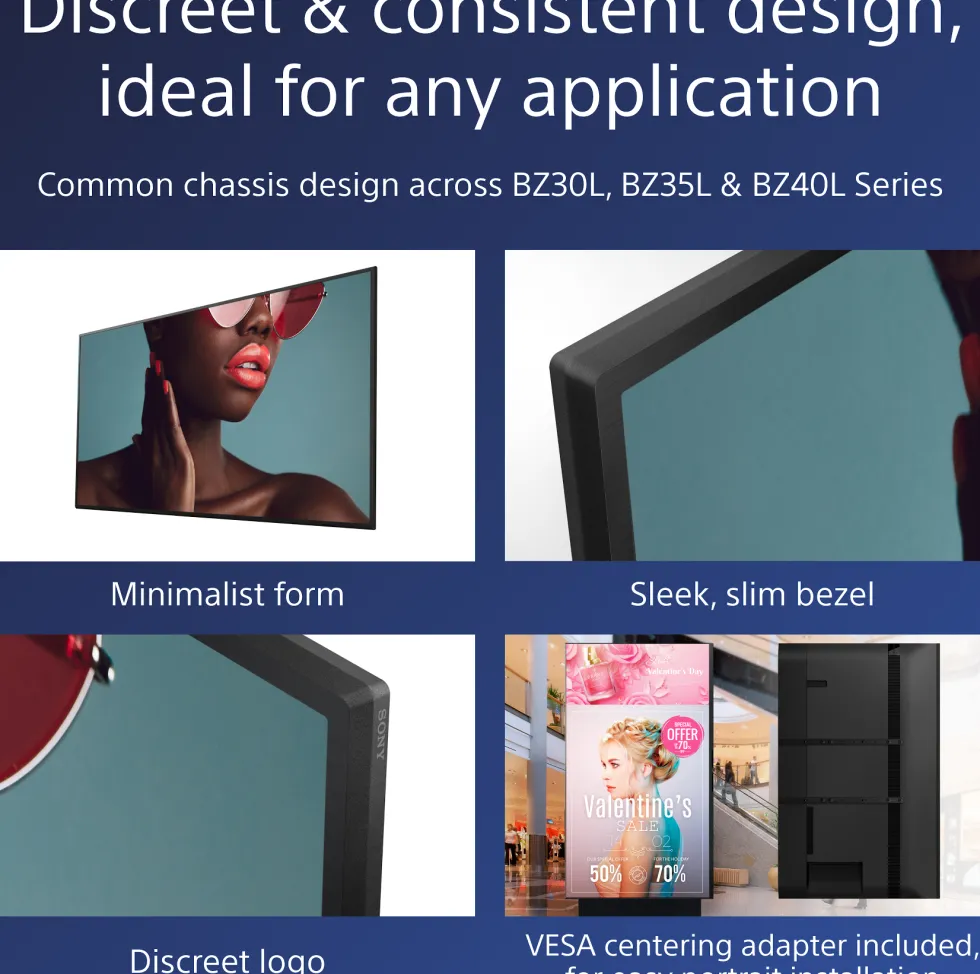 Sony Bravia Professional Displays FW-85BZ40L - 85" Diagonal