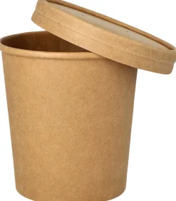 Soppskål PAPSTAR 470ml brun 25/fp