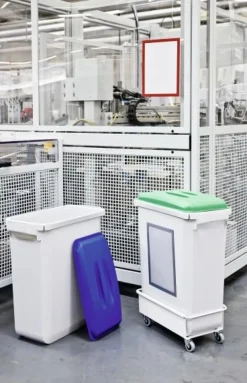 Soptunna Durabin 60L Rektangulär Grå