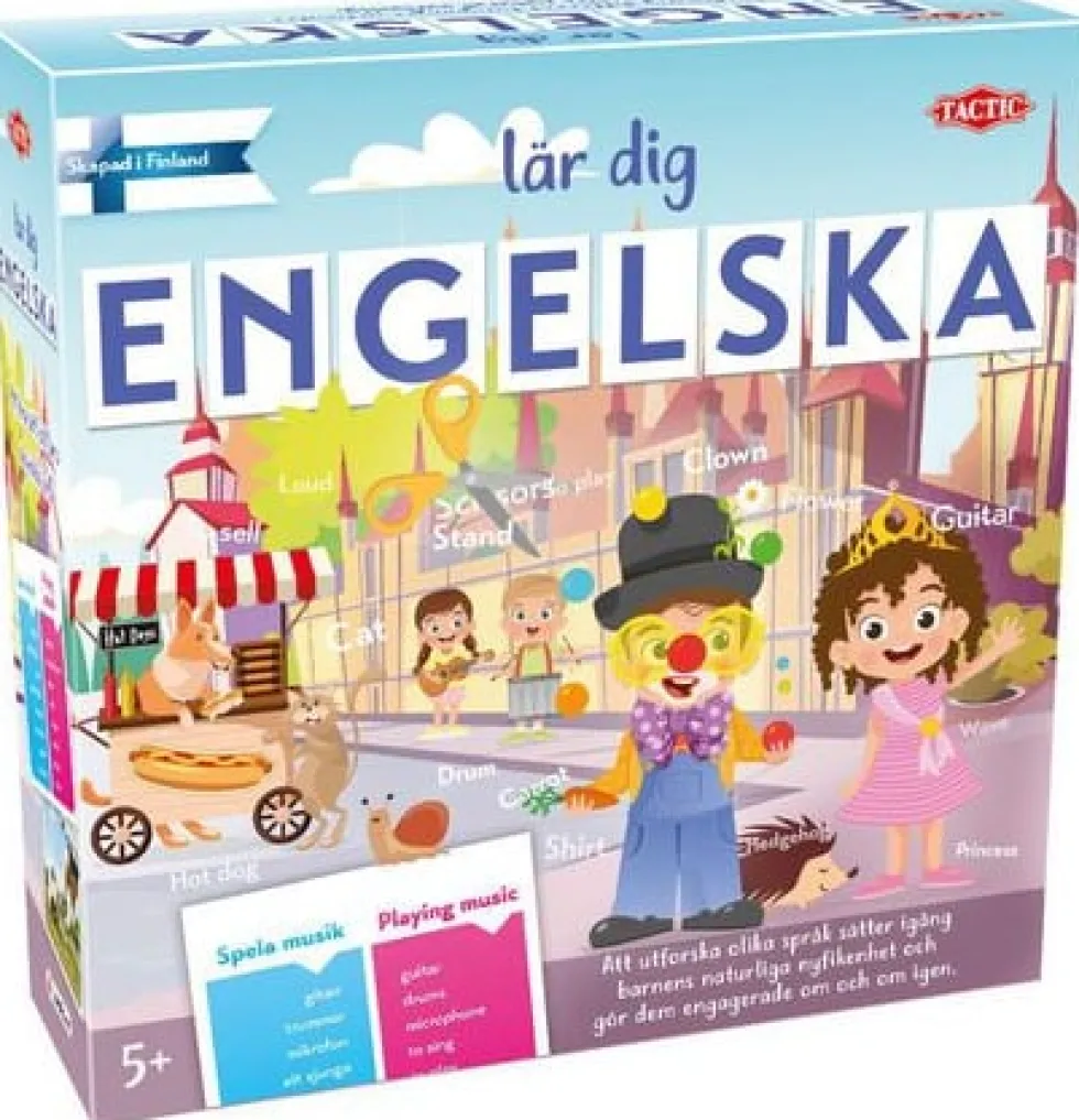 Spel Lär dig engelska från 5 år