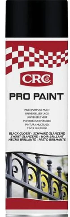 Sprayfärg CRC Blank Svart 500ml