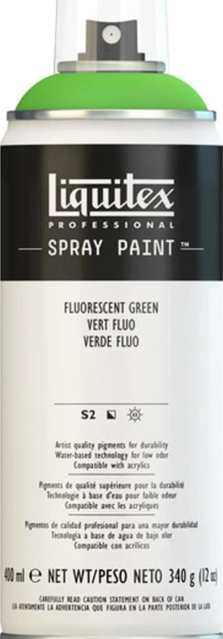 Sprayfärg Fluorescent 400ml Green