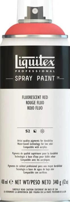 Sprayfärg Fluorescent 400ml Red