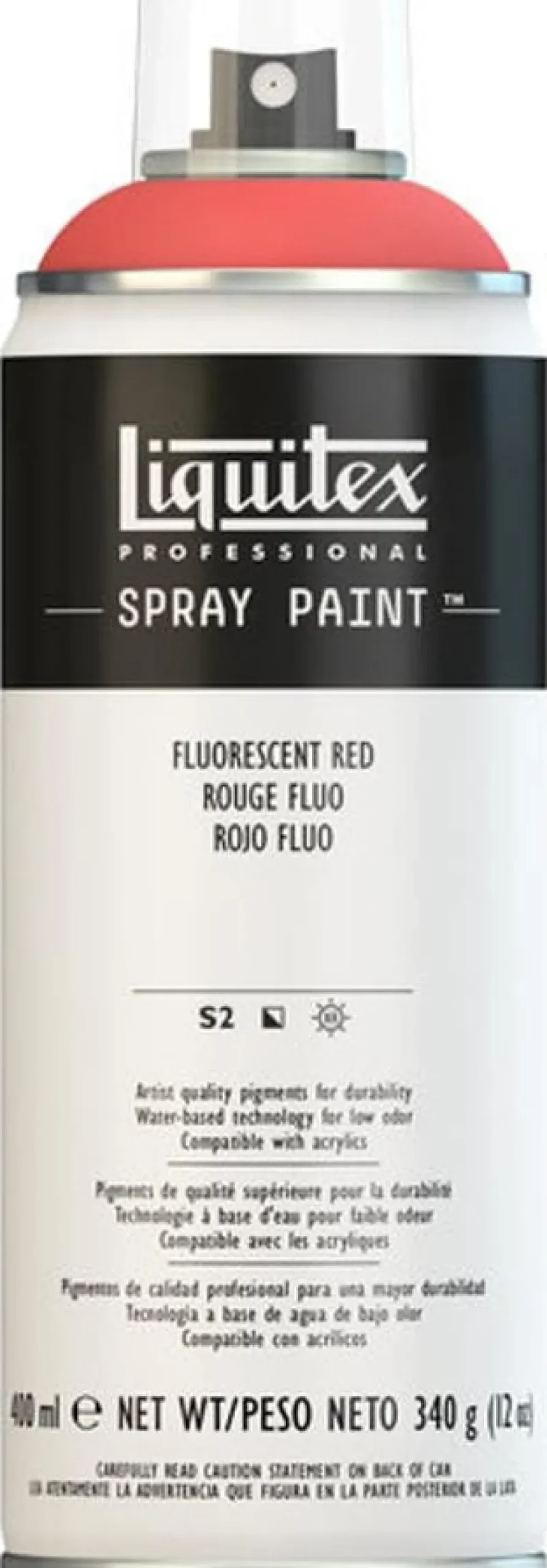 Sprayfärg Fluorescent 400ml Red