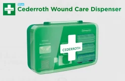 Sårvårdsautomat CEDERROTH Wound Care (blå)