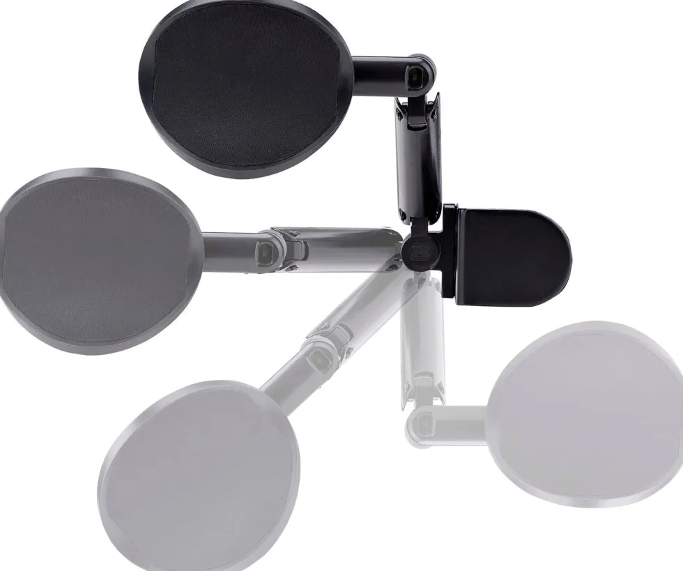 StarTech.com Adjustable Arm Rest For Desk, Clamp-On Install/No