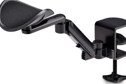 StarTech.com Adjustable Arm Rest For Desk, Clamp-On Install/No
