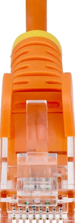 StarTech.com 50cm Orange Slim CAT6 Ethernet Cable, Snagless,