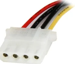 StarTech.com 30 cm SATA till LP4-strömkabeladapter - F/M