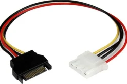 StarTech.com 30 cm SATA till LP4-strömkabeladapter - F/M