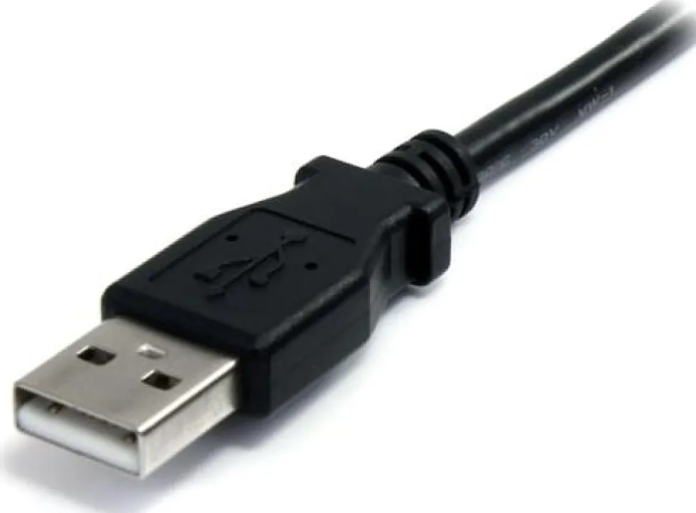 StarTech.com 91 cm svart USB 2.0-förlängningskabel A till A 
