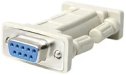 StarTech.com DB9 RS232 Serial Null Modem Adapter - F/F - Null