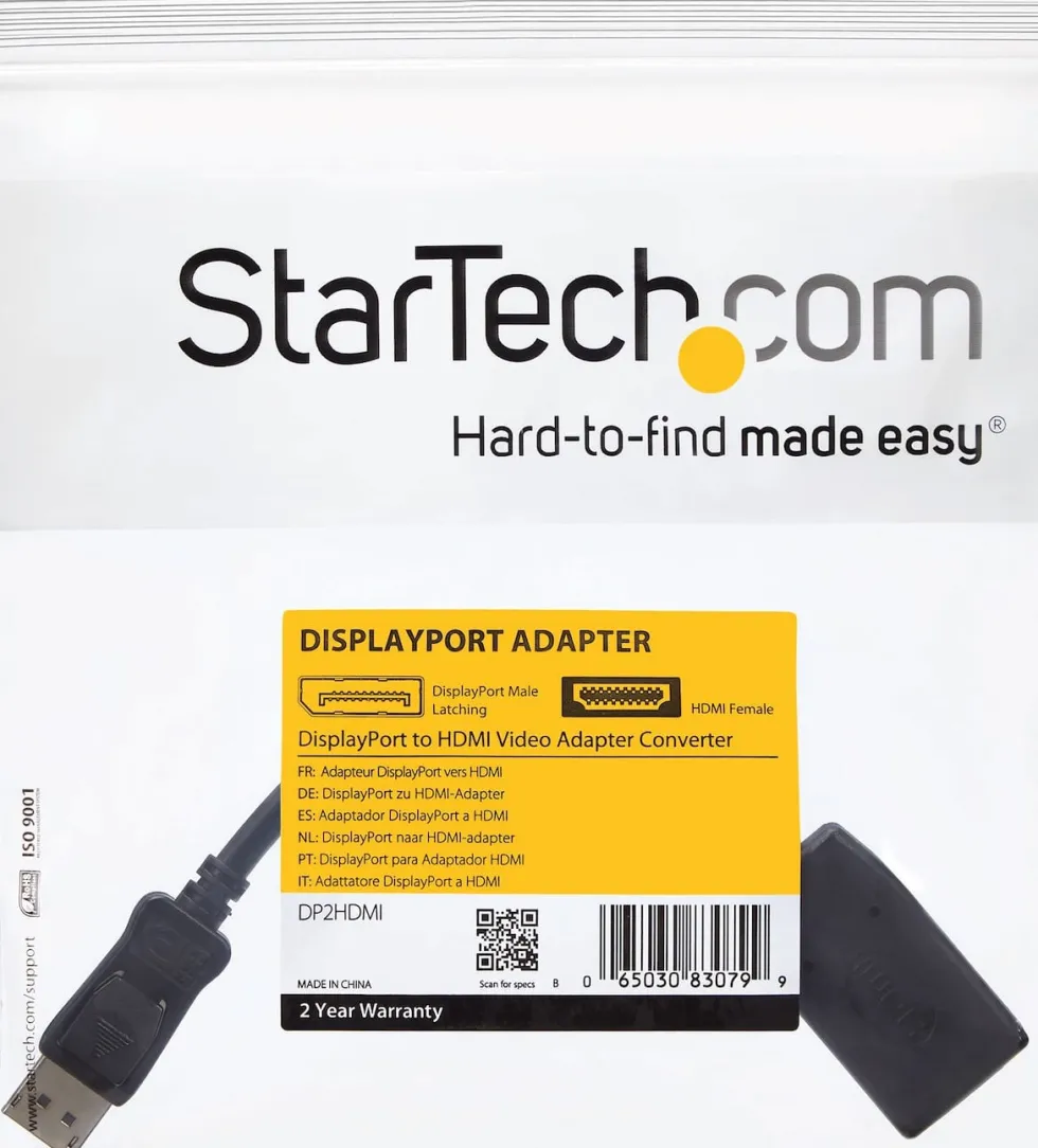 StarTech.com DisplayPort till HDMI-videoadapter - Videokort