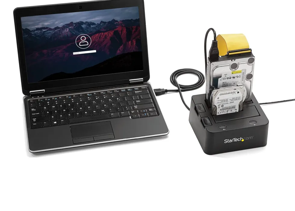 StarTech.com Dual-Bay USB 3.0 to SATA and IDE Hard Drive Docking