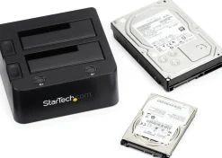 StarTech.com Dual-Bay USB 3.0 to SATA and IDE Hard Drive Docking