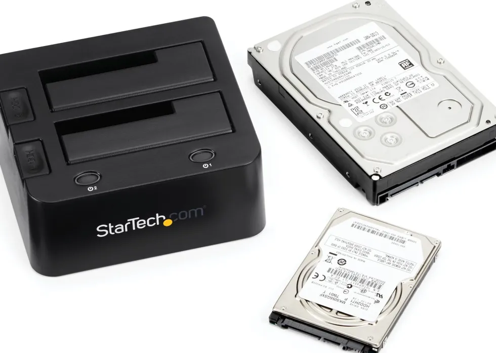 StarTech.com Dual-Bay USB 3.0 to SATA and IDE Hard Drive Docking