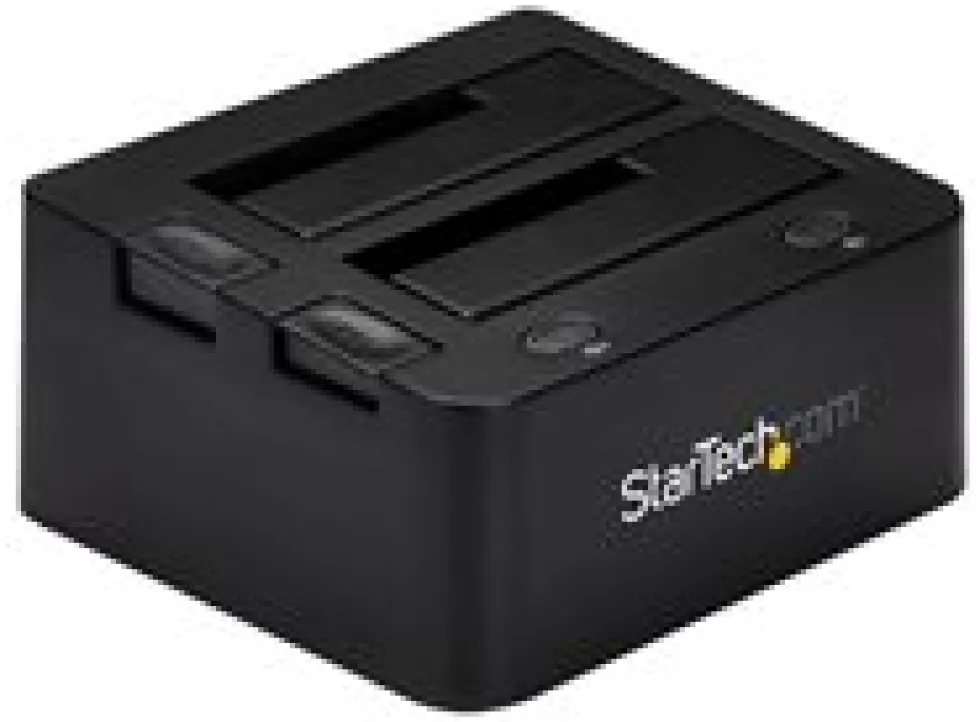 StarTech.com Dual-Bay USB 3.0 to SATA and IDE Hard Drive Docking