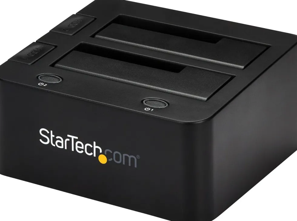 StarTech.com Dual-Bay USB 3.0 to SATA and IDE Hard Drive Docking