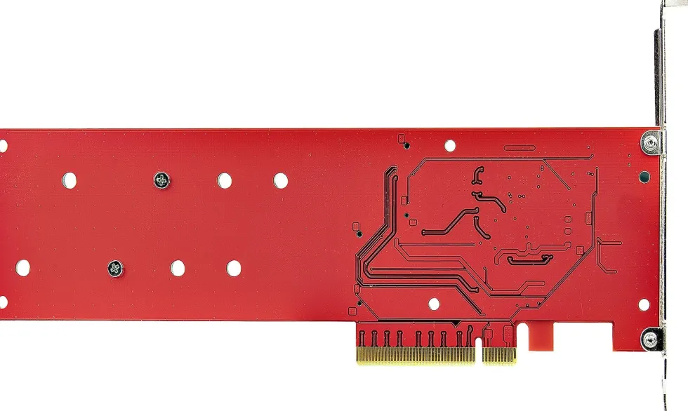 StarTech.com Dual M.2 PCIe SSD Adapter Card, x8 / x16 Dual NVMe