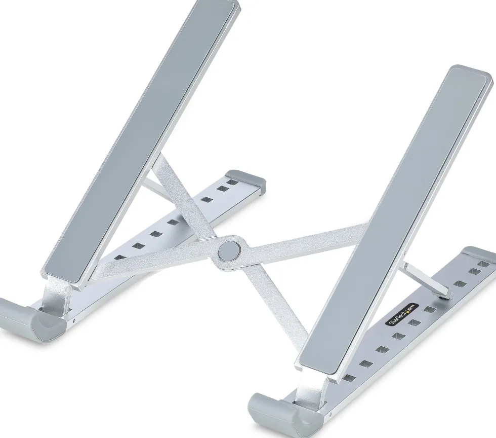 StarTech.com Foldable Laptop Riser Stand, Portable Height
