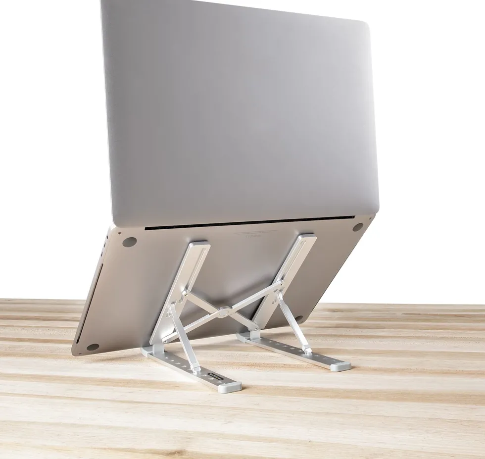 StarTech.com Foldable Laptop Riser Stand, Portable Height