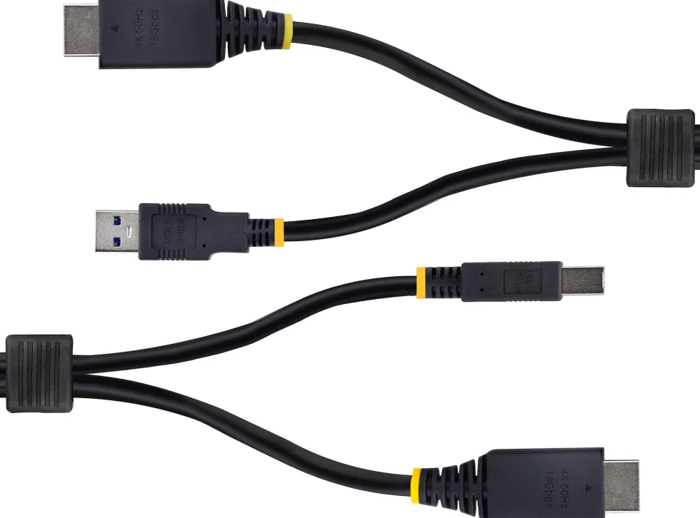 StarTech.com 6ft (1.8m) HDMI and USB 5Gbps KVM Cable