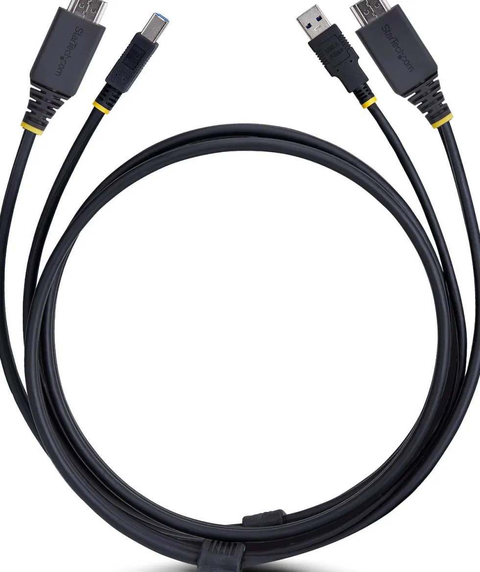 StarTech.com 6ft (1.8m) HDMI and USB 5Gbps KVM Cable