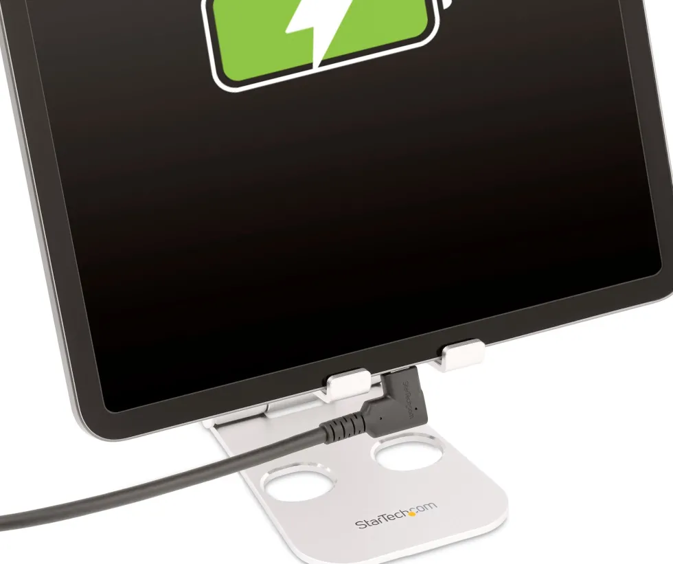StarTech.com 6ft (2m) Rugged Right Angle USB-C Cable, USB 3.2