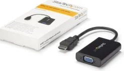 StarTech.com HDMI till VGA-videoadapter med audio för