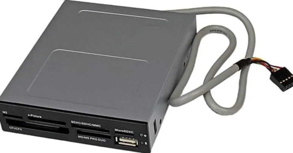 StarTech.com Intern USB 2.0-multi-kortläsare/skrivare - SD