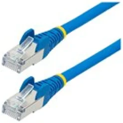 StarTech.com 1m CAT6a Ethernet Cable - Blue - Low Smoke Zero