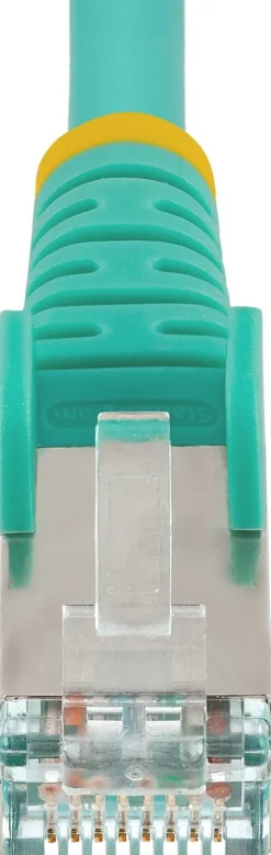 StarTech.com 1.5m CAT6a Ethernet Cable - Aqua - Low Smoke Zero
