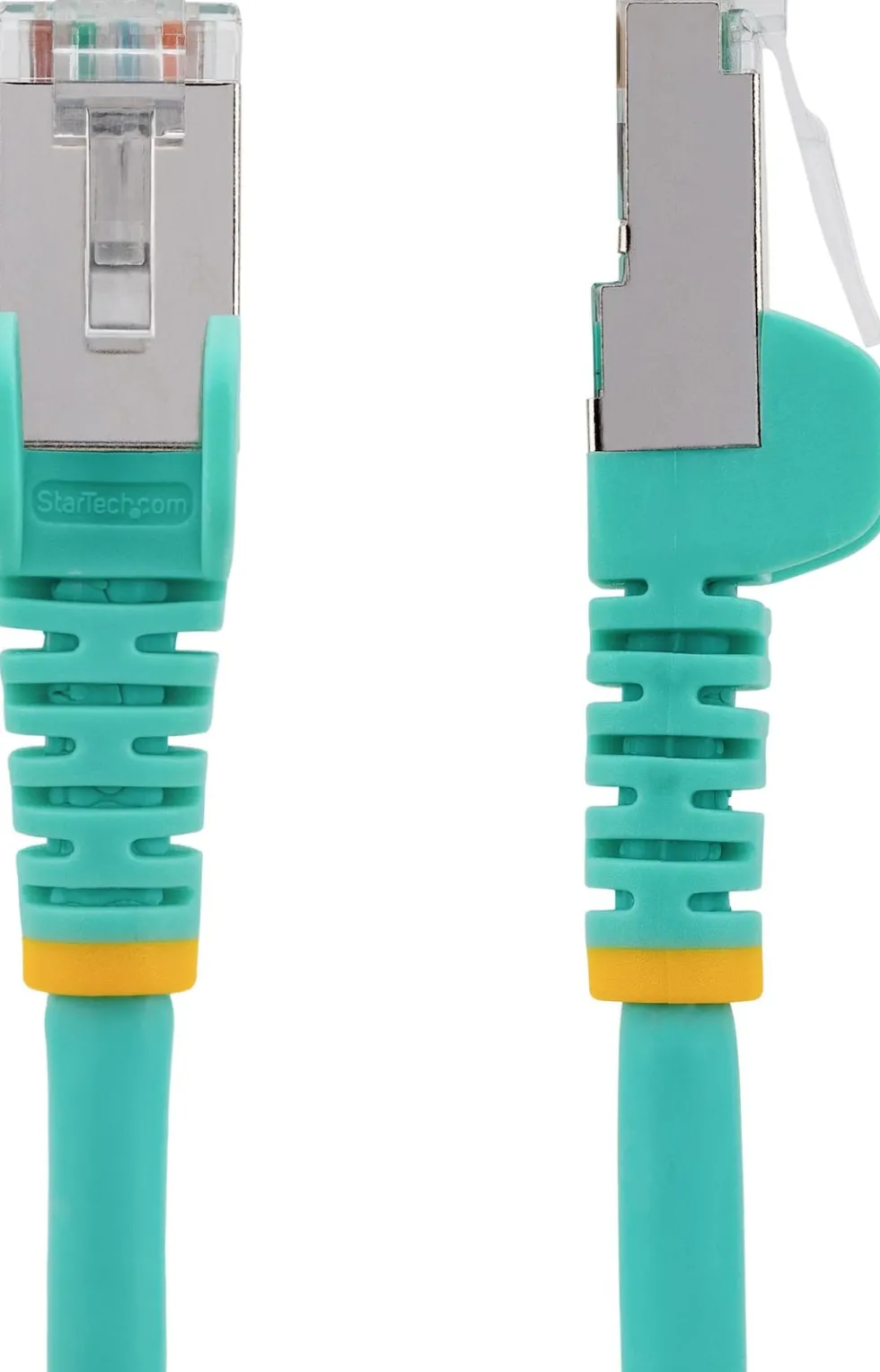 StarTech.com 1.5m CAT6a Ethernet Cable - Aqua - Low Smoke Zero