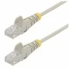 StarTech.com 5m Gray Slim CAT6 Ethernet Cable, Snagless, 28AWG,