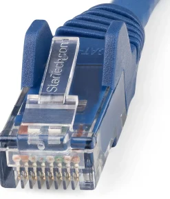 StarTech.com 1m LSZH CAT6 Ethernet Cable, 10 Gigabit Snagless