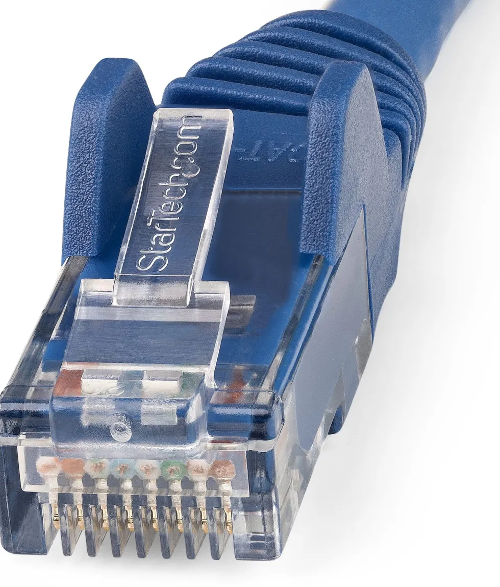 StarTech.com 1m LSZH CAT6 Ethernet Cable, 10 Gigabit Snagless