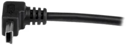 StarTech.com 1m Mini USB Cable Cord - A to Up Angle Mini B - Up