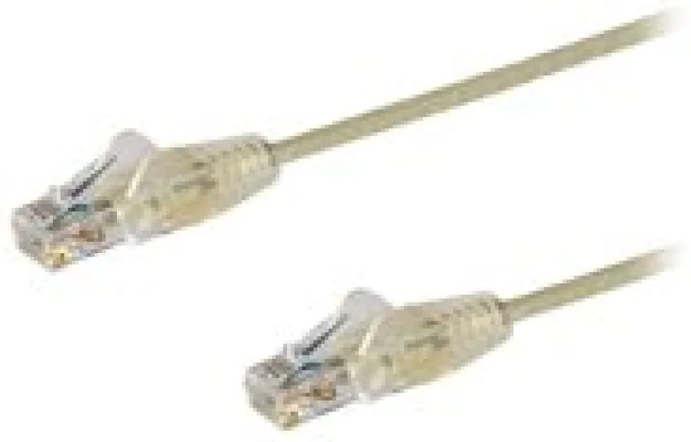StarTech.com 1m Slim LSZH CAT6 Ethernet Cable, 10 Gigabit