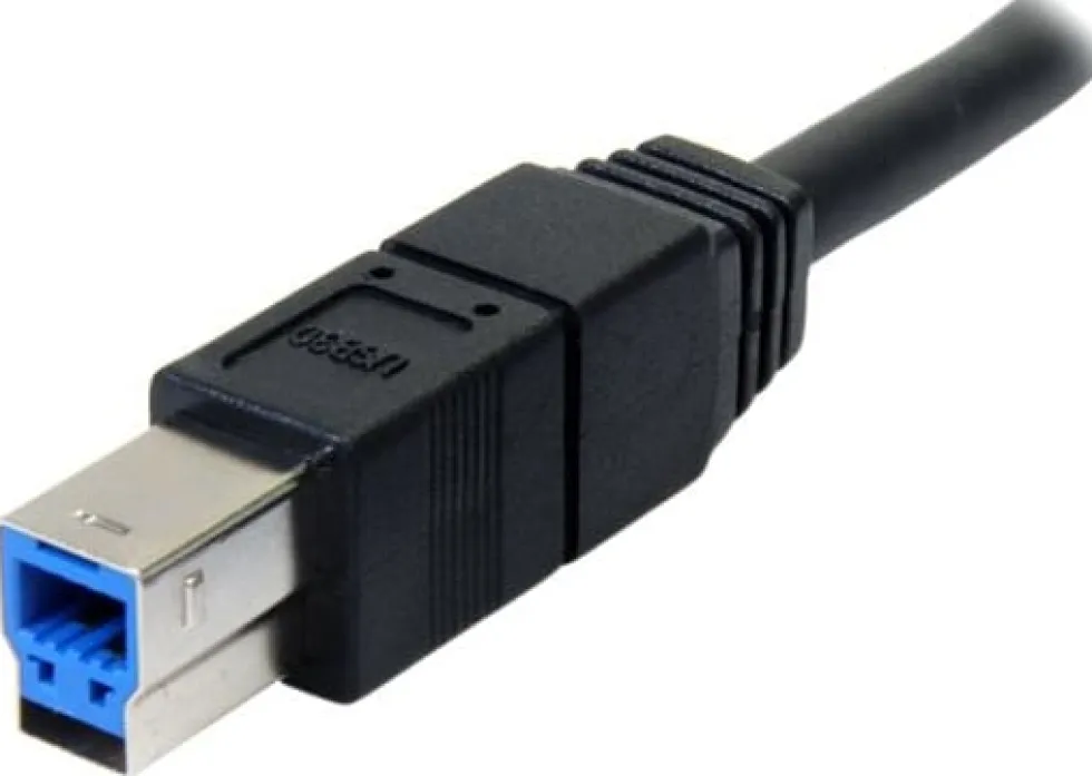 StarTech.com 3 m svart SuperSpeed USB 3.0-kabel A till B M/M