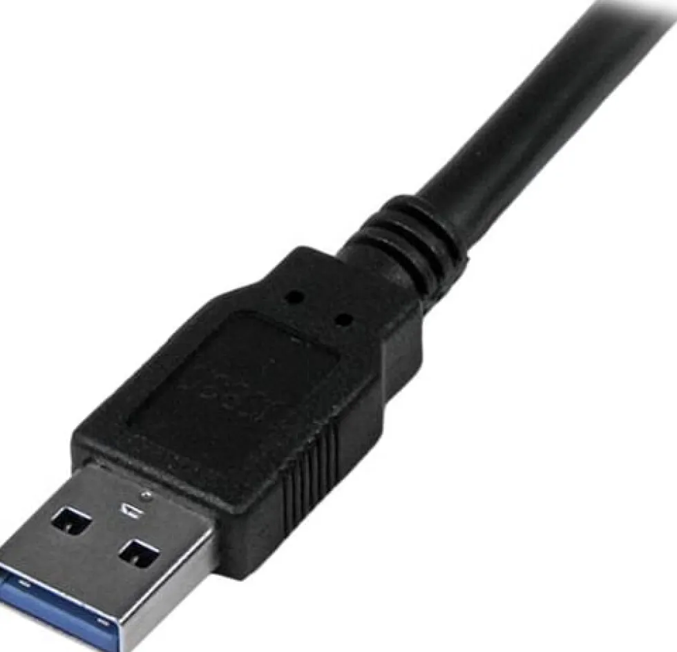 StarTech.com 3 m svart SuperSpeed USB 3.0-kabel A till B M/M
